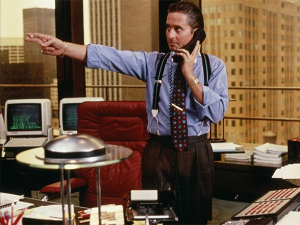 Oficinas de Película: Wall Street (1987), de Oliver Stone